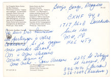 Load image into Gallery viewer, Notre-Dame Church, Montreal, Quebec, Canada - 1976 Montreal Olympic Card Vintage Original Postcard # 0596 - 1976

