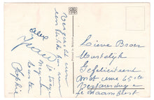 Load image into Gallery viewer, Happy Birthday - Gelukkige Verjaadag Vintage Original Postcard # 0614 - 1960's
