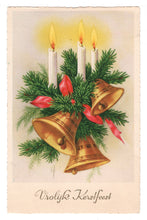 Load image into Gallery viewer, Merry Christmas - Vrolijk Kerstfeest Vintage Original Postcard # 0618 - 1960&#39;s
