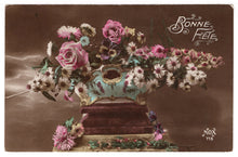 Load image into Gallery viewer, Happy Birthday - Bonne Fete Vintage Original Postcard # 0620 - Early 1900's
