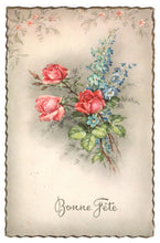 Load image into Gallery viewer, Happy Birthday - Bonne Fete Vintage Original Postcard # 0621 - May 29, 1959
