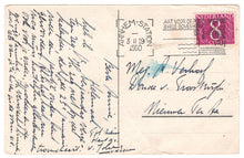 Load image into Gallery viewer, Congratulations - Hartelijk Gefeliciteerd Vintage Original Postcard # 0622 - Post Marked March 19, 1960

