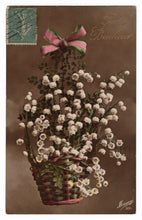 Load image into Gallery viewer, Good Luck - Porte Bonheur Vintage Original Postcard # 0626 - Dated 1917
