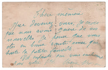 Load image into Gallery viewer, Happy Birthday - Bonne Fete Vintage Original Postcard # 0627 - Early 1900's
