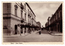 Load image into Gallery viewer, Corso Cavour, Trani, Italy Vintage Original Postcard # 0668 - New - 1950&#39;s
