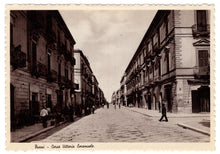 Load image into Gallery viewer, Corso Vittorio Emanuele, Trani, Italy Vintage Original Postcard # 0669 - New - 1950&#39;s
