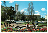 Albert Park and the University, Auckland, New Zealand Vintage Original Postcard # 0670 - 1980's