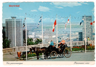 Montreal - Panormique View, Quebec, Canada Vintage Original Postcard # 0679 - Post Marked October 12, 1983