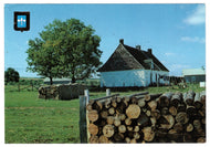 Ile d'Orleans Farm House, Quebec, Canada Vintage Original Postcard # 0681 - Post Marked October 4, 1983