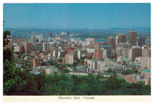 Load image into Gallery viewer, Montreal, Quebec, Canada - City View Vintage Original Postcard # 0686 - 1980's
