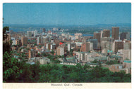 Montreal, Quebec, Canada - City View Vintage Original Postcard # 0686 - 1980's
