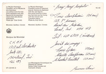 Load image into Gallery viewer, Museum of Canadian History, Montreal, Quebec, Canada - 1976 Montreal Olympic Card Vintage Original Postcard # 0688 - 1976
