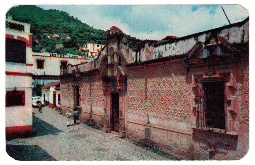Humboldt's House, Taxaco, Mexico Vintage Original Postcard # 0691 - Post Marked October 4, 1983