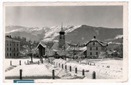 Winter in Austria (Scenic View Small Town) Vintage Original Postcard # 0702 - Post Marked February 28, 1959