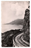 Corniche d'Or Scenic View, Italy Vintage Original Postcard # 0716 - 1930's