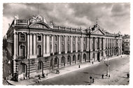 Toulouse Capitol Building, France Vintage Original Postcard # 0725 - 1950's