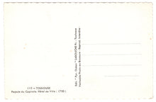 Load image into Gallery viewer, Toulouse Capitol Building, France Vintage Original Postcard # 0725 - 1950's
