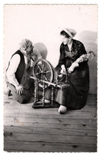 Load image into Gallery viewer, Couple at Bourg-en-Bresse, Auvergne-Rhône-Alpes, France Vintage Original Postcard # 0728 - 1950's
