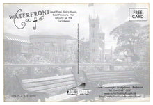 Load image into Gallery viewer, Waterfront Caribbean Restaurants, Bridgetown, Barbados Vintage Original Postcard # 0734 - Early 2000&#39;s
