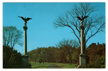 Load image into Gallery viewer, Pennsylvania Columns, Valley Forge, Pennsylvania, USA Vintage Original Postcard # 0742 - New - 1960&#39;s
