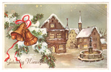 Load image into Gallery viewer, Happy New Year - Gelukkig Nieuwjaar Vintage Original Postcard # 0753 - Post Marked December 31, 1965
