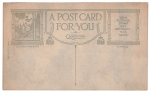A Happy Birthday Vintage Original Postcard # 0766 - Dated 1900