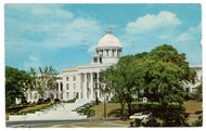 Montgomery - State Capitol, Alabama, USA Vintage Original Postcard # 0783 - Post Marked February 14, 1956