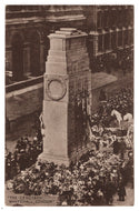 The Cenotaph, Whitehall, London, England Vintage Original Postcard # 0815 - New 1930's