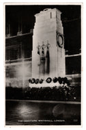 The Cenotaph, Whitehall, London, England Vintage Original Postcard # 0816 - New 1950's - Real Photograph