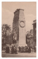 The Cenotaph, Whitehall, London, England Vintage Original Postcard # 0817 - New 1930's