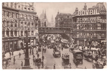 Load image into Gallery viewer, Ludgate Hill, London, England Vintage Original Postcard # 0827 - New - 1930's
