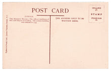 Load image into Gallery viewer, Mansion House, London, England Vintage Original Postcard # 0831 - New - Early 1900's

