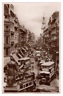 Cheapside, London, England Vintage Original Postcard # 0834 - New - 1930's - Real Photograph