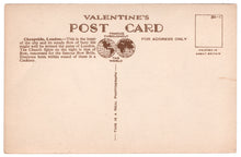 Load image into Gallery viewer, Cheapside, London, England Vintage Original Postcard # 0834 - New - 1930's - Real Photograph
