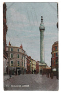 The Monument, London, England Vintage Original Postcard # 0839 - New - 1930's - Early 3D Chrome