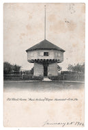 Old Block House, Anthony Monument, Pennsylvania, USA Vintage Original Postcard # 0851 - Post Marked January 26, 1906