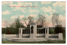 Load image into Gallery viewer, Hawkins Memorial Schenley Park, Pittsburgh, Pennsylvania, USA Vintage Original Postcard # 0868 - New - 1940&#39;s
