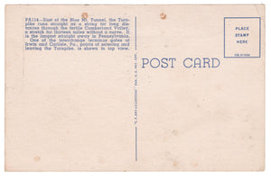 Opening of the Pennsylvania Turnpike & Toll Gate, Harrisburg, Pennsylvania, USA Vintage Original Postcard # 0869 - New - 1940's