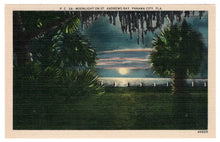Load image into Gallery viewer, St. Andrews Bay, Panama City, Florida, USA Vintage Original Postcard # 0880 - New - 1940's
