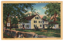 Load image into Gallery viewer, 1680 House, Cape Cod, Massachusetts, USA Vintage Original Postcard # 0892 - New - 1940&#39;s
