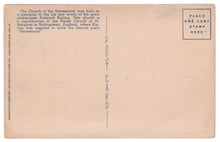 Load image into Gallery viewer, The Church of the Recessional, Glendale, California, USA - Forest Lawn Memorial Park Vintage Original Postcard # 0894 - 1940's
