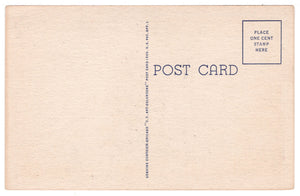 Greenfield Village, Edison Institute, Dearborn, Michigan, USA Vintage Original Postcard # 0900 - New - 1940's