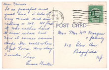 Load image into Gallery viewer, The Rest for Convalescents, White Plains, New York, USA Vintage Original Postcard # 0922 - Post Marked May 5, 1945
