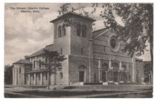 Load image into Gallery viewer, Oberlin College - Chapel, Oberlin, Ohio, USA Vintage Original Postcard # 0925 - Post Marked February 9, 1922

