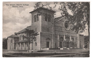 Oberlin College - Chapel, Oberlin, Ohio, USA Vintage Original Postcard # 0925 - Post Marked February 9, 1922
