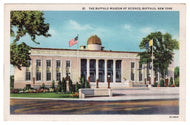 Buffalo Musuem of Science, Buffalo, New York, USA Vintage Original Postcard # 0932 - New - 1940's