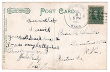 Load image into Gallery viewer, Court House, Kansas City, Missouri, USA Vintage Original Postcard # 0945 - Post Marked July 2, 1901
