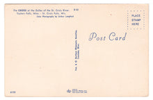Load image into Gallery viewer, St. Croix River, Wisconsin, USA Vintage Original Postcard # 4604 - New, 1960&#39;s
