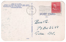 Load image into Gallery viewer, When Day Is Done - Scenic Lake View, USA Vintage Original Postcard # 4607 - Post Marked August 14, 1952
