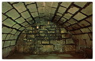 Old Dungeon at Old Fort San Marcas - St. Augustine, Florida, USA Vintage Original Postcard # 4614 - New - 1960's